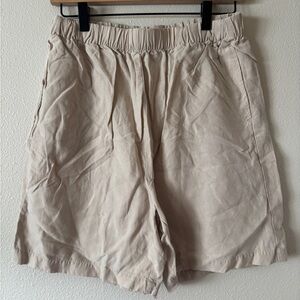 Tentree Linen Blend City Short | Size Medium